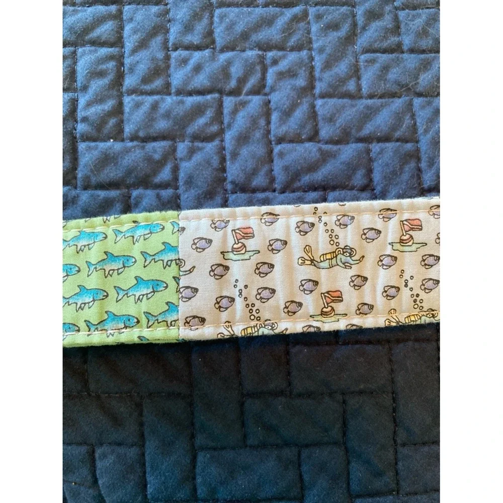 Vineyard Vines‎ Shep & Ian Multicolor Golf Patchwork Fabric Cloth Belt Size M